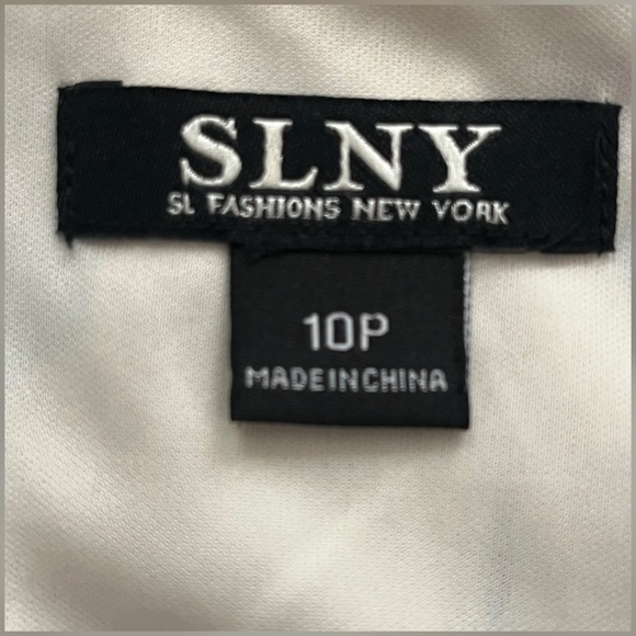 SLNY Fashions Floral Women’s Dress Size 10P-NWT - Picture 3 of 8